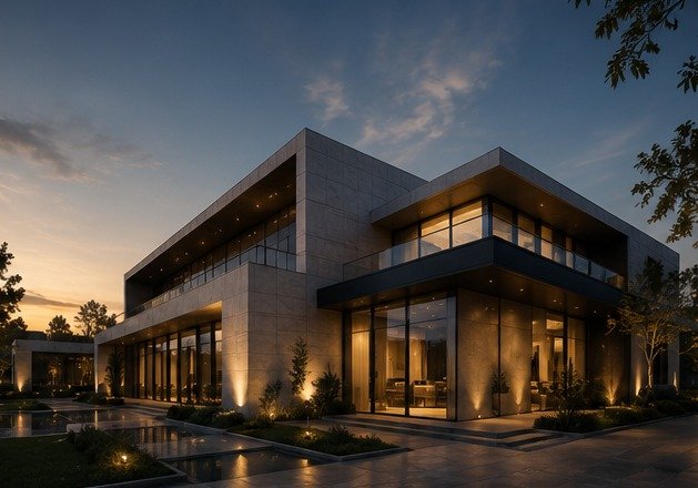 تصميم سكني معاصر